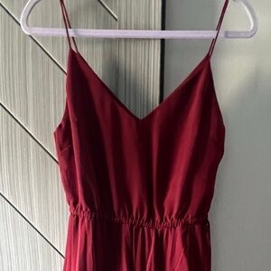 ASOS red dress